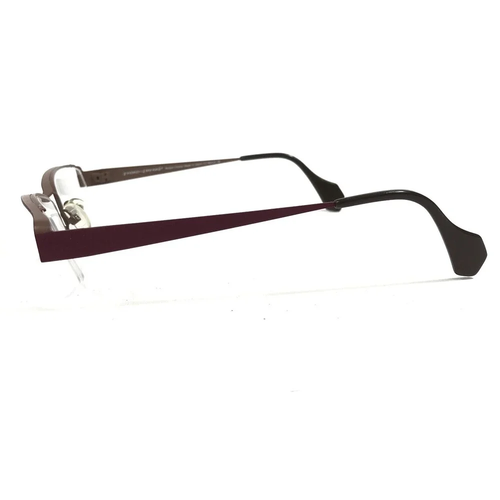 Iyoko-Inyake Eyeglasses Frames IY574 Col.31 Brown Burgundy Red 51-19-140